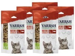 Yarrah Katzen-Snack Bio-Mini-Snack, 5 x 50 g
