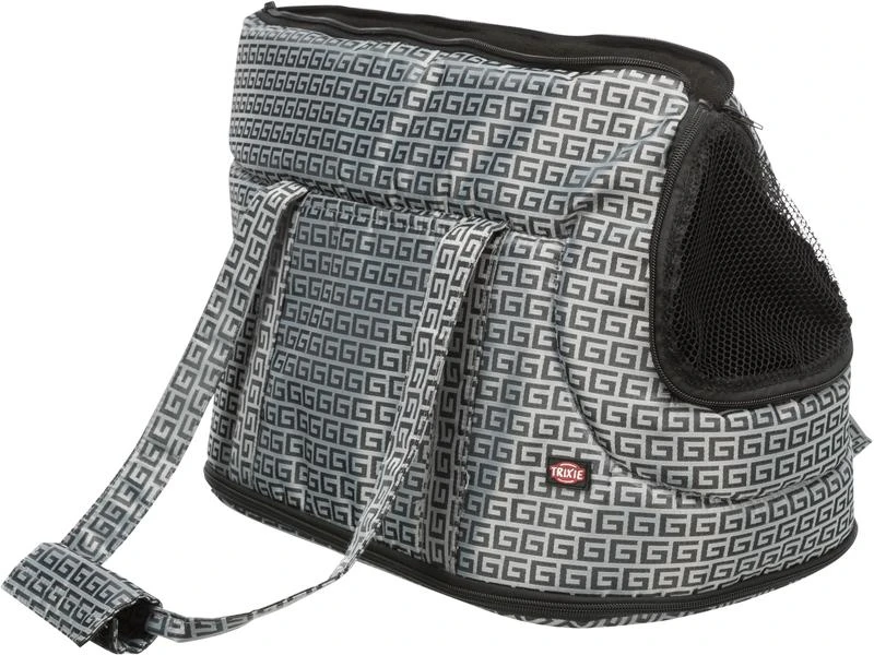 Trixie Tiertransport-Tasche Riva Silber 3 Trixie Tiertransport-Tasche Riva Silber