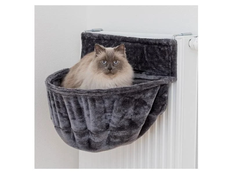 Trixie Kuschelsack XXL für Heizkörper Dunkelgrau 4 Trixie Kuschelsack XXL für Heizkörper Dunkelgrau – Bild 2