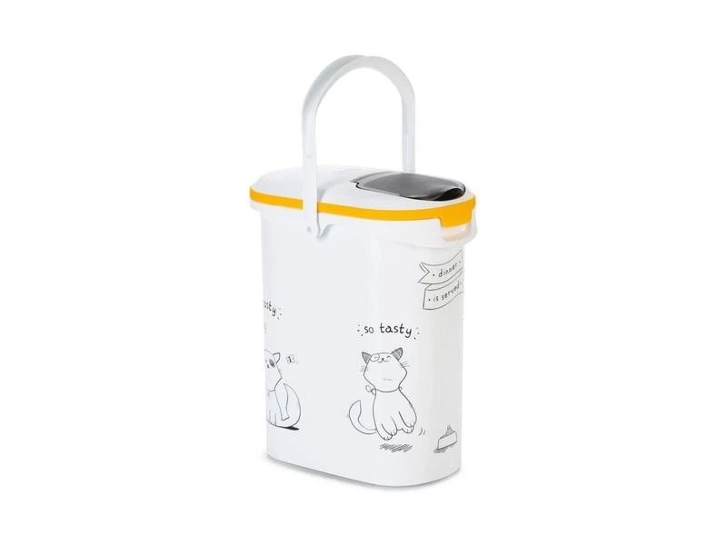 Curver Futtercontainer Katze Dinner is served 10 l mit Griff 3 Curver Futtercontainer Katze Dinner is served 10 l mit Griff