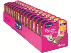 Vitakraft Nassfutter Poésie Sauce Huhn & Gartengemüse, 15 x 85 g