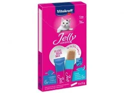 Vitakraft Jelly Lovers Lachs & Scholle MSC, 6 x 15 g