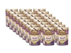 Carnilove Nassfutter Cat Pouch Ragout Wachtel mit Löwenzahn, 24 x 85 g
