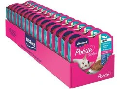 Vitakraft Nassfutter Poésie Gelee Lachs & Spinat, 15 x 85 g