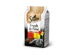 Sheba Nassfutter Fresh & Fine in Sauce Komposition, 6 x 50 g