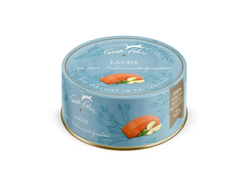 Terra Faelis Nassfutter Adult getreidefrei mit Lachs, 12 x 80 g 4 Terra Faelis Nassfutter Adult getreidefrei mit Lachs, 12 x 80 g – Bild 2