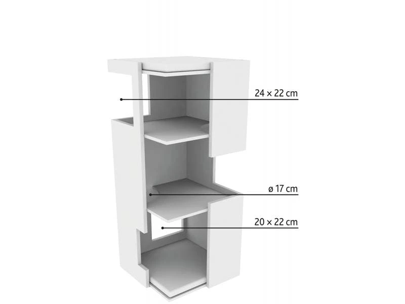 Trixie Cat Tower XXL Gabriel, 118 cm 11 Trixie Cat Tower XXL Gabriel, 118 cm – Bild 9