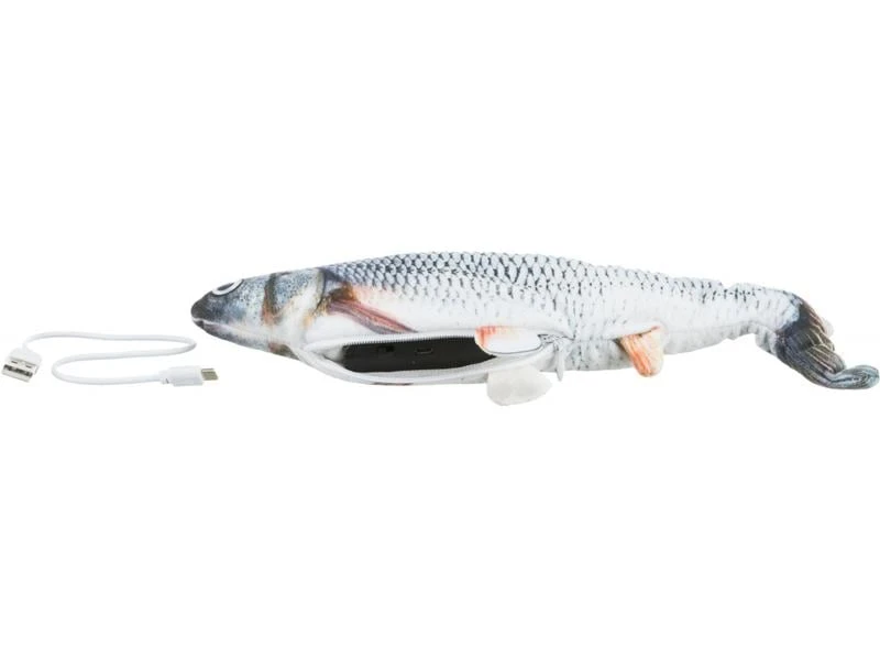Trixie Katzen-Spielzeug Zappelfisch, 30 cm 9 Trixie Katzen-Spielzeug Zappelfisch, 30 cm – Bild 7