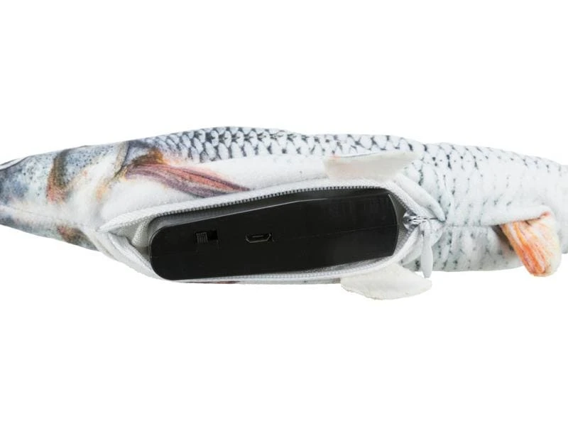 Trixie Katzen-Spielzeug Zappelfisch, 30 cm 10 Trixie Katzen-Spielzeug Zappelfisch, 30 cm – Bild 8