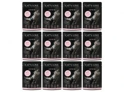 Cat's Love Nassfutter Junior Huhn 12 x 85 g