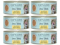 Cat's Love Nassfutter Fillet Pur Huhn 6 x 100 g