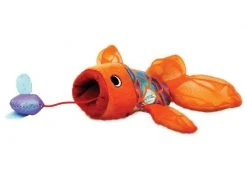 Kong Katzen-Spielzeug Crackles Gulpz 20 cm, Orange