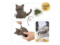 Catlabs Katzen-Spielzeug Kuschelige Katze mit Katzenminze -Katzenwelt Verkaufsgeschäft 211938401 xxl