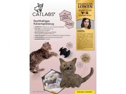 Catlabs Katzen-Spielzeug Kuschelige Katze mit Katzenminze -Katzenwelt Verkaufsgeschäft 211938471 xxl