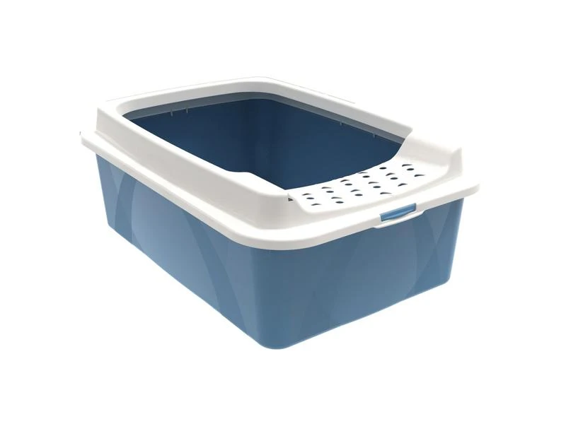 Rotho Katzentoilette Bonnie M Eco Blau – Sand 3 Rotho Katzentoilette Bonnie M Eco Blau – Sand