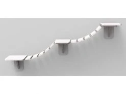 Trixie Kletterleiter zur Wandmontage, Weiss