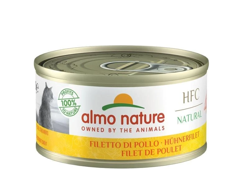 Almo Nature Nassfutter HFC Natural Hühnerfilet, 24 x 70 g 4 Almo Nature Nassfutter HFC Natural Hühnerfilet, 24 x 70 g – Bild 2