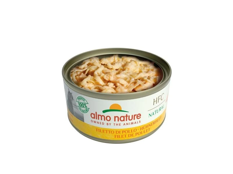 Almo Nature Nassfutter HFC Natural Hühnerfilet, 24 x 70 g 5 Almo Nature Nassfutter HFC Natural Hühnerfilet, 24 x 70 g – Bild 3