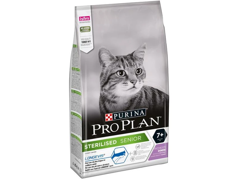 Purina Pro Plan Trockenfutter Sterilised 7+ Truthahn, 1.5 kg 3 Purina Pro Plan Trockenfutter Sterilised 7+ Truthahn, 1.5 kg