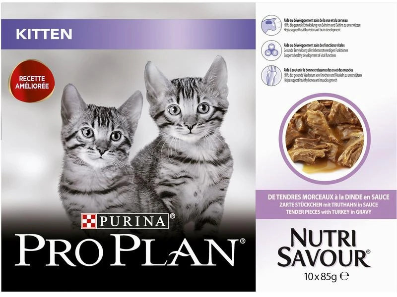 Purina Pro Plan Nassfutter Junior Truthahn, 10 x 85 g 3 Purina Pro Plan Nassfutter Junior Truthahn, 10 x 85 g