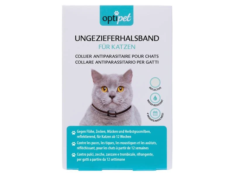 OptiPet Anti-Parasit-Halsband für Katzen, 1 Stück 3 OptiPet Anti-Parasit-Halsband für Katzen, 1 Stück