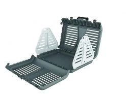 Rotho Transportbox Toby, Faltbar, Anthrazit -Katzenwelt Verkaufsgeschäft 213306307 xxl