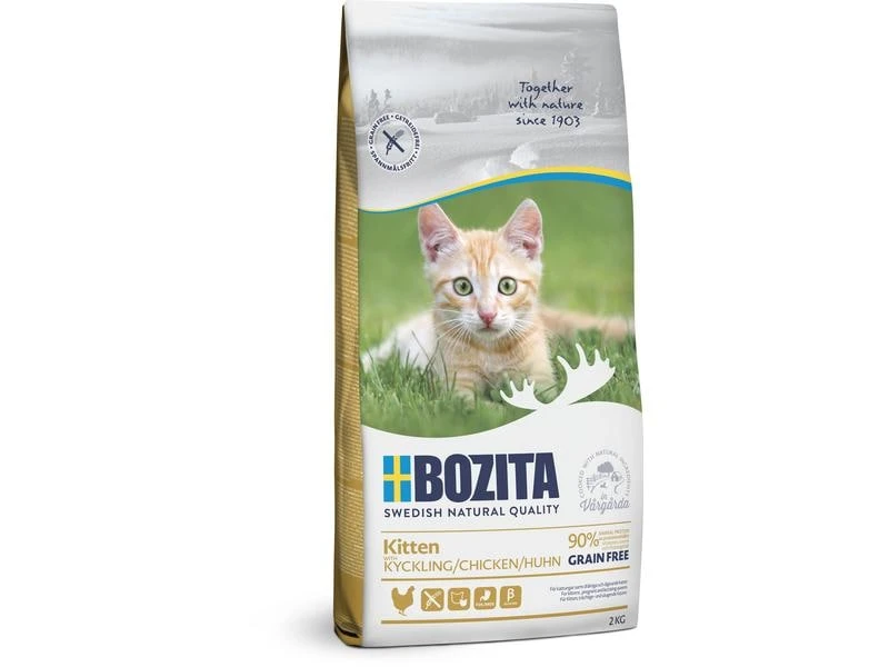 Bozita Trockenfutter Kitten Grain free Chicken, 2 kg 3 Bozita Trockenfutter Kitten Grain free Chicken, 2 kg
