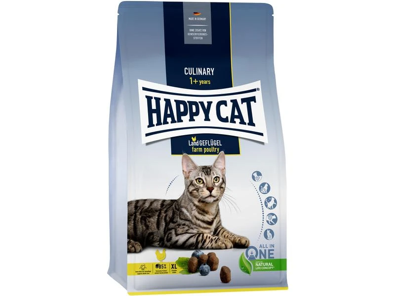Happy Cat Trockenfutter Supreme Culinary Land-Geflügel, 1.3 kg 3 Happy Cat Trockenfutter Supreme Culinary Land-Geflügel, 1.3 kg