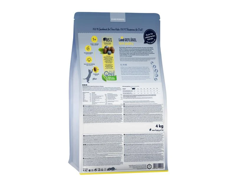 Happy Cat Trockenfutter Supreme Culinary Land-Geflügel, 1.3 kg 5 Happy Cat Trockenfutter Supreme Culinary Land-Geflügel, 1.3 kg – Bild 3