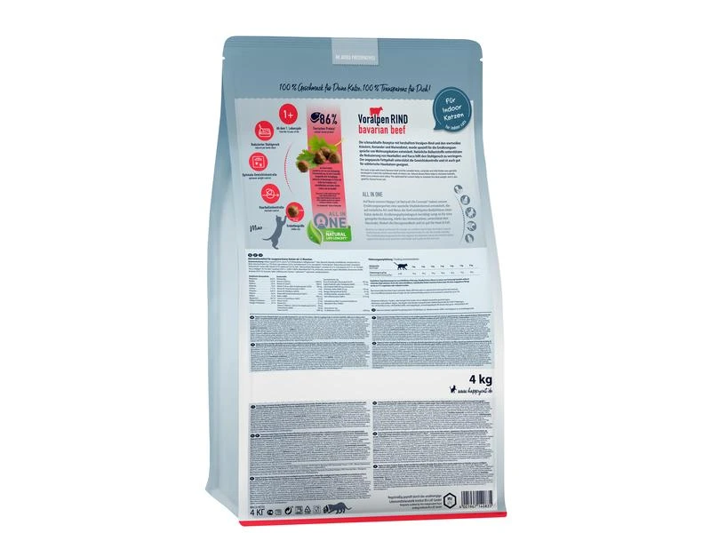 Happy Cat Trockenfutter Supreme Indoor Voralpen-Rind, 1.3 kg 5 Happy Cat Trockenfutter Supreme Indoor Voralpen-Rind, 1.3 kg – Bild 3