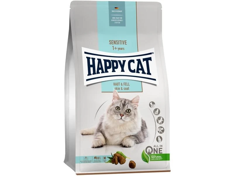 Happy Cat Trockenfutter Supreme Sensitive Haut & Fell, 4 kg 3 Happy Cat Trockenfutter Supreme Sensitive Haut & Fell, 4 kg