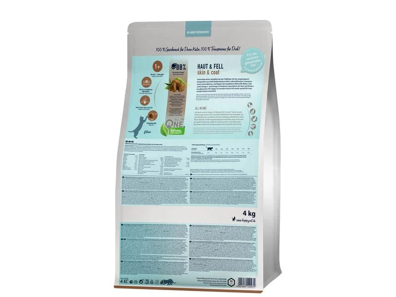 Happy Cat Trockenfutter Supreme Sensitive Haut & Fell, 4 kg 6 Happy Cat Trockenfutter Supreme Sensitive Haut & Fell, 4 kg – Bild 4