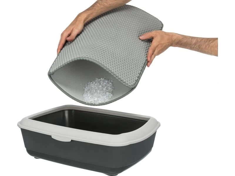 Trixie Sieb-Vorleger für Katzentoiletten 40 x 55 cm, Grösse M 10 Trixie Sieb-Vorleger für Katzentoiletten 40 x 55 cm, Grösse M – Bild 8
