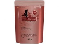 Catz finefood Nassfutter No.03 Geflügel, 85 g