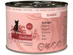 Catz finefood Nassfutter No.03 Geflügel, 200 g