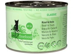 Catz finefood Nassfutter No.23 Rind & Ente, 200 g