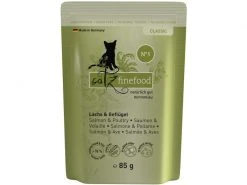 Catz finefood Nassfutter No.05 Lachs & Geflügel, 85 g