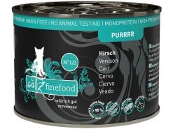 Catz finefood Nassfutter Purrrr No.121 Hirsch, 200 g