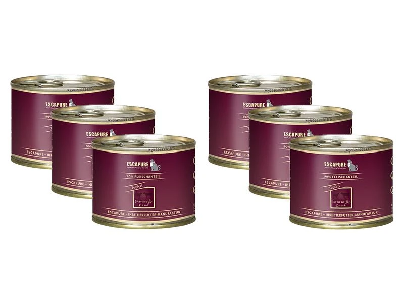 Escapure Nassfutter Topferl Lamm & Rind, 6 x 200 g 3 Escapure Nassfutter Topferl Lamm & Rind, 6 x 200 g