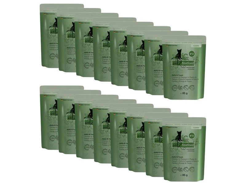 Catz finefood Nassfutter No.15 Huhn & Fasan, 16 x 85 g 3 Catz finefood Nassfutter No.15 Huhn & Fasan, 16 x 85 g