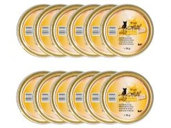 Catz finefood Nassfutter Fillets No.407 Huhn & Kalb, 12 x 85 g