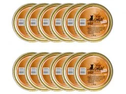 Catz finefood Nassfutter Fillets No.409 Pute, Huhn & Kaninchen, 12 x 85 g