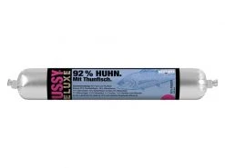 Fleischeslust Nassfutter Pussy Deluxe Huhn mit Thunfisch, 100 g