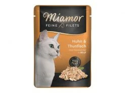 Miamor Nassfutter Feine Filets Thun & Huhn in Gelée, 24 x 100 g -Katzenwelt Verkaufsgeschäft 216491411 xxl