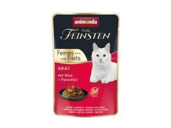 Animonda Nassfutter Vom Feinsten mit Filet Rind & Pute, 85 g