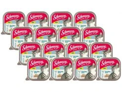 Schmusy Nassfutter Menü Geflügelherzen, 16 x 100 g