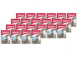 Schmusy Nassfutter Ragout Lachs Sauce, 22 x 100 g