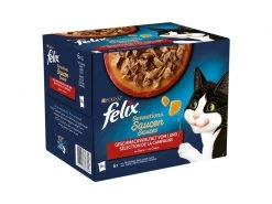 Felix Nassfutter Sensations Fleisch in Sauce, 24 x 85 g