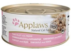 Applaws Nassfutter Dose Thunfischfilet & Garnelen, 70 g