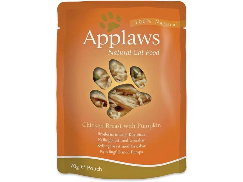 Applaws Nassfutter Pouch Huhn & Kürbis, 70 g 3 Applaws Nassfutter Pouch Huhn & Kürbis, 70 g